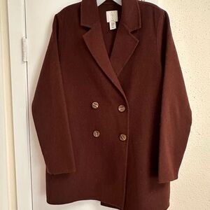 Chocolate Wool Coat